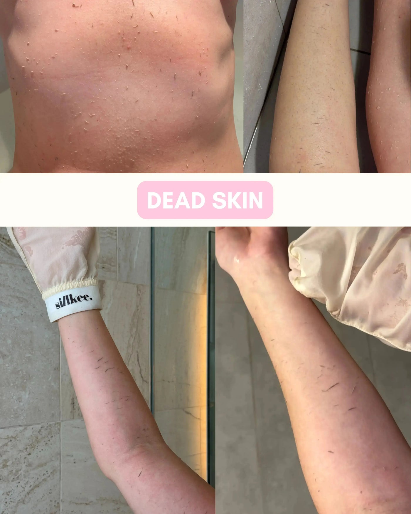 Organic exfoliating silk body glove My Store