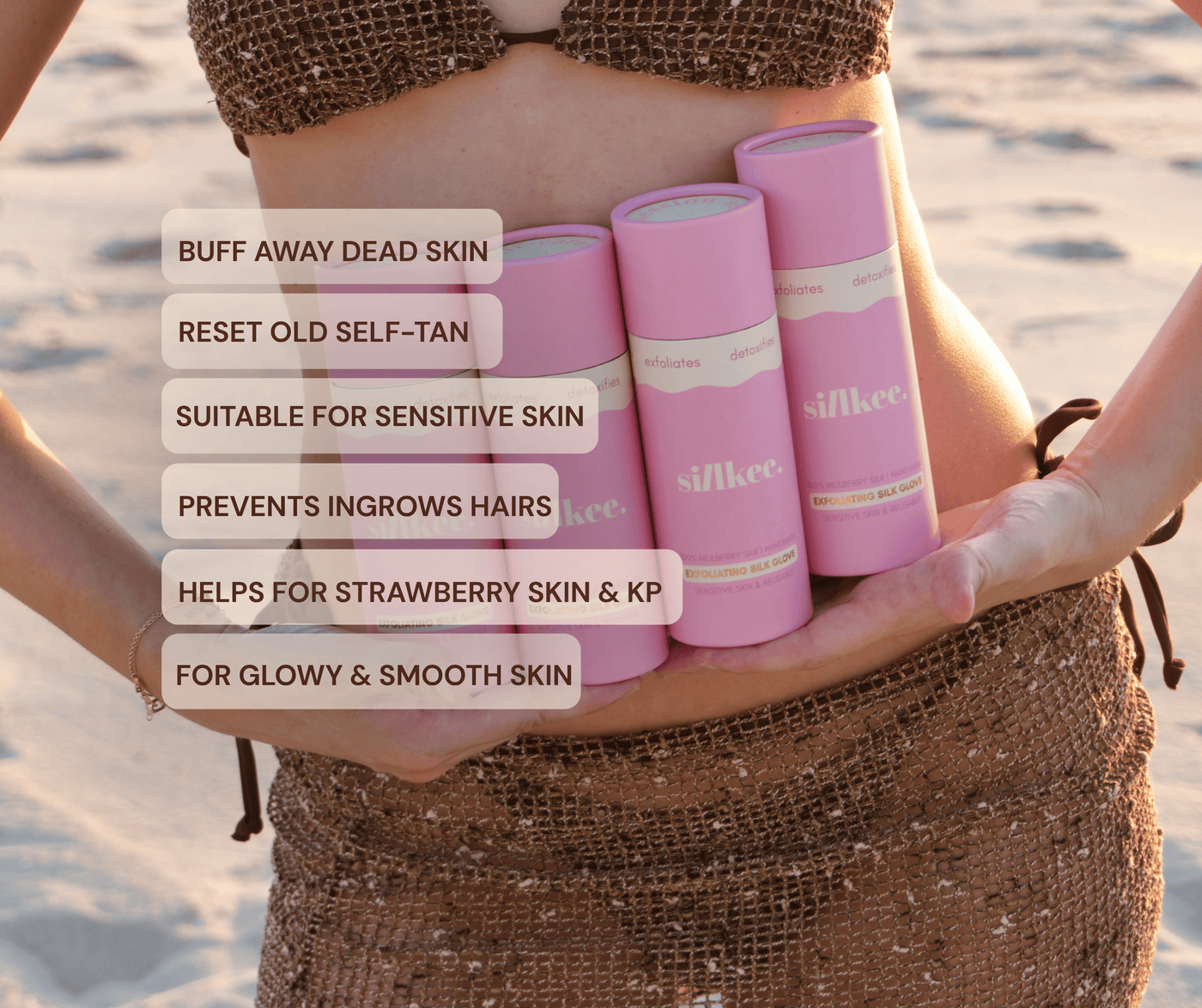 The Glow Body Mitt