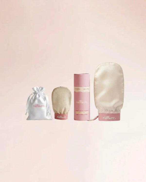 The Glow Body Mitt + The Glow Face Mitt